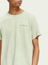 Scotch & Soda Hellgrünes Unisex-T-Shirt von Scotch & Soda