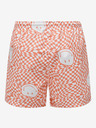 ONLY & SONS Orange gemusterte Herren-Badebekleidung ONLY & SONS Ted