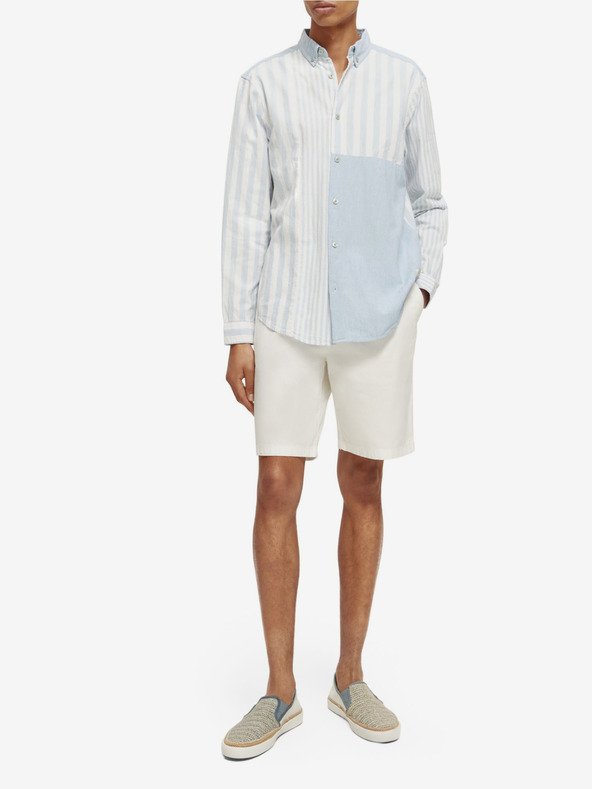 Scotch & Soda Blau-weiß gestreiftes Herrenhemd von Scotch & Soda