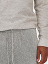 ONLY & SONS Hellgrau gestreifte Herrenhose mit Leinen ONLY & SONS Linus