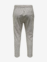 ONLY & SONS Hellgrau gestreifte Herrenhose mit Leinen ONLY & SONS Linus