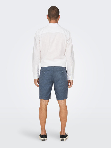 ONLY & SONS Blaue Herren-Chinohose aus Leinen ONLY & SONS Mark