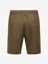 ONLY & SONS Braune Herren-Leinen-Shorts ONLY & SONS Linus
