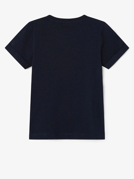 name it Dunkelblaues Jungen-T-Shirt mit dem Namen Vux