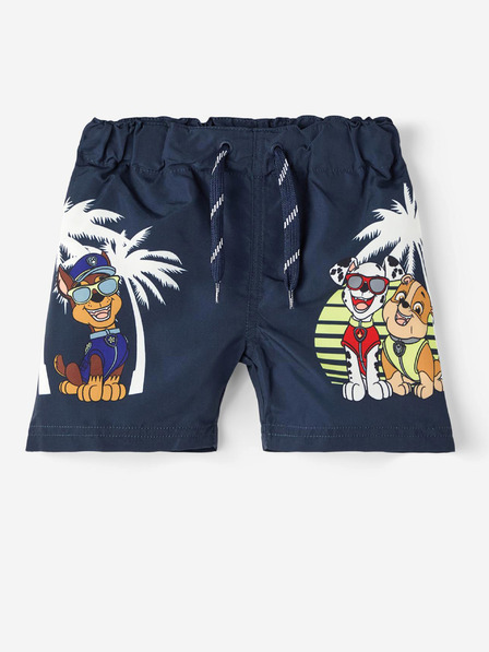 name it Dunkelblauer Badeanzug für Jungen mit dem Namen Messi Paw Patrol
