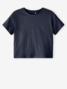 name it Dunkelblaues Mädchen-Basic-Shirt name it Vita