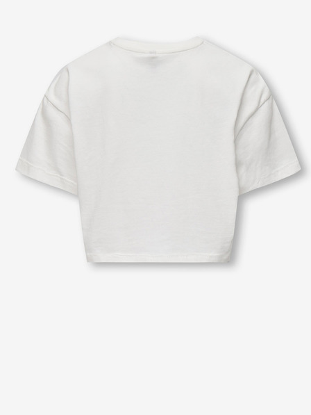 ONLY Weißes Mädchen-T-Shirt NUR Livia
