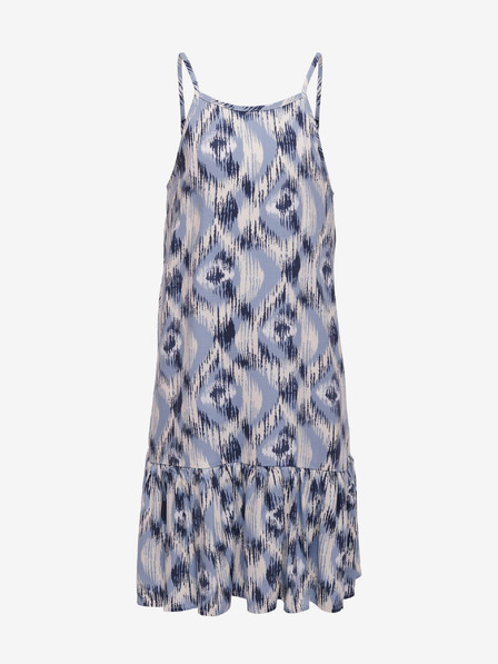 ONLY Blauer gemusterter Midi für Mädchen ONLY Nova