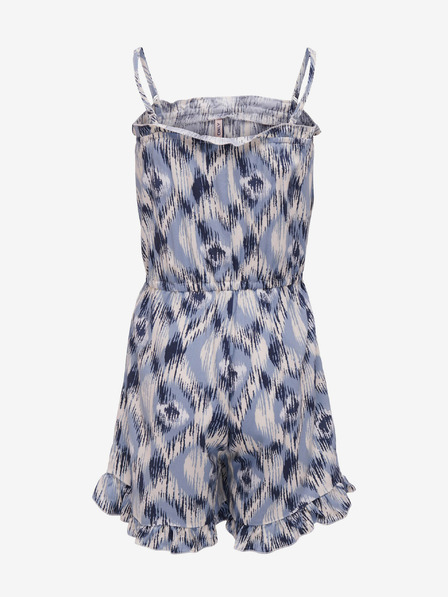ONLY Blauer gemusterter Mädchen-Overall ONLY Nova