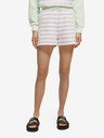 Scotch & Soda Lila-weiß gestreifte Damen-Sweatpants Scotch & Soda