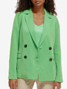 Scotch & Soda Grüne Damen-Leinenjacke Scotch & Soda