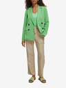 Scotch & Soda Grüne Damen-Leinenjacke Scotch & Soda