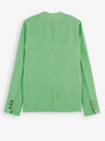Scotch & Soda Grüne Damen-Leinenjacke Scotch & Soda