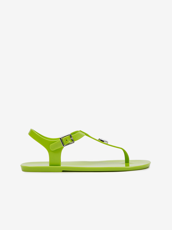 Michael Kors Hellgrüne Michael Kors Mallory Jelly-Sandalen für Damen