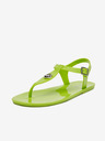 Michael Kors Hellgrüne Michael Kors Mallory Jelly-Sandalen für Damen