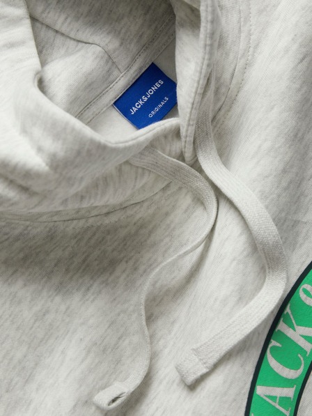 Jack & Jones Hellgrauer Jack & Jones Arthur-Kapuzenpullover für Herren in Beige