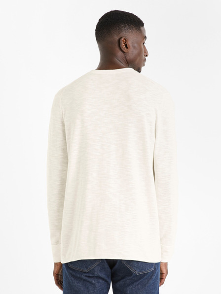 Celio Weißer Herren Pullover Celio Decanoe