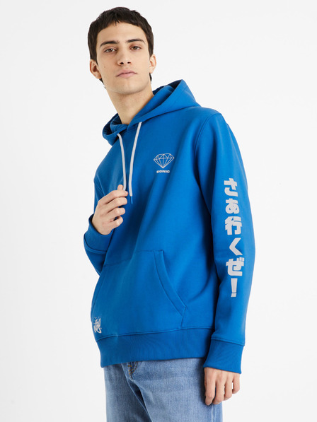 Celio Blaues Herren-Sweatshirt Celio Sonic