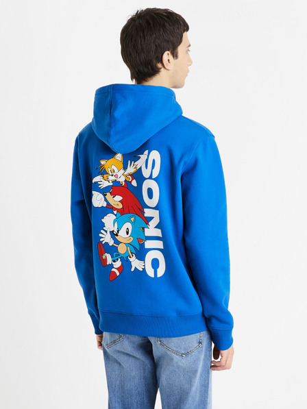 Celio Blaues Herren-Sweatshirt Celio Sonic