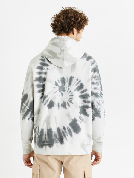 Celio Graues gemustertes Herren-Sweatshirt Celio Goofy