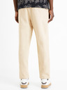 Celio Cremefarbene Herren-Cropped-Hose Celio Dorust