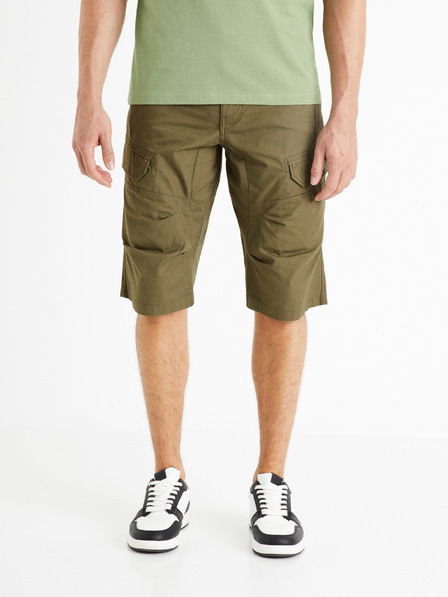 Celio Khaki Herren-Shorts Celio Bocourtbm1