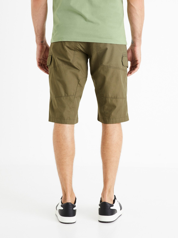 Celio Khaki Herren-Shorts Celio Bocourtbm1