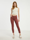 CAMAIEU Burgunderfarbene Skinny Fit Jeans für Damen CAMAIEU