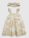 GAP Baby Leinenkleid mit Haarband GAP
