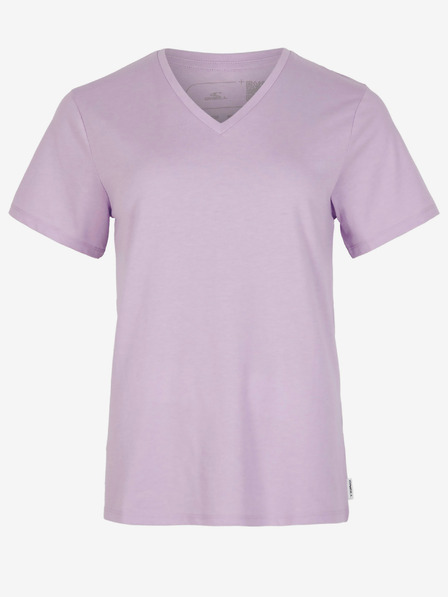 O'Neill Hellviolettes Damen-T-Shirt mit V-Ausschnitt O'Neill ESSENTIALS V-NECK T-SHIRT