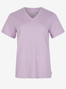 O'Neill Hellviolettes Damen-T-Shirt mit V-Ausschnitt O'Neill ESSENTIALS V-NECK T-SHIRT