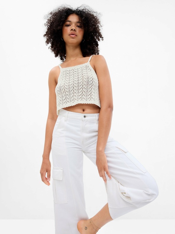GAP Gehäkeltes crop Top GAP