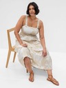 GAP Geblümtes Maxikleid aus Leinen GAP