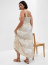 GAP Geblümtes Maxikleid aus Leinen GAP