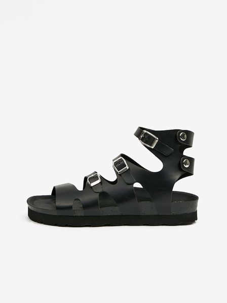 Ojju Schwarze Damen-Sandalen OJJU