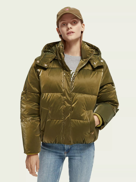 Scotch & Soda Grüne Damen Steppjacke Scotch & Soda