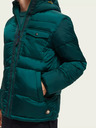 Scotch & Soda Dunkelgrüne Herren-Winterjacke Scotch & Soda