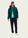 Scotch & Soda Dunkelgrüne Herren-Winterjacke Scotch & Soda