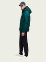Scotch & Soda Dunkelgrüne Herren-Winterjacke Scotch & Soda