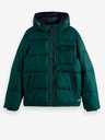 Scotch & Soda Dunkelgrüne Herren-Winterjacke Scotch & Soda