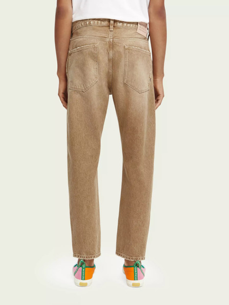 Scotch & Soda Beigefarbene Herrenjeans mit geradem Schnitt Scotch & Soda