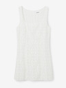 Desigual Desigual Newcastle Cremefarbenes Damen-Spitzenkleid