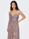 ONLY Braun und blau gemusterte Damen-Maxi-Shorts ONLY Phoenix