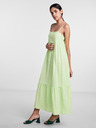 Pieces Hellgrünes Damen-Maxikleid Pieces Louise
