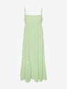 Pieces Hellgrünes Damen-Maxikleid Pieces Louise
