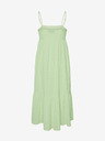Pieces Hellgrünes Damen-Maxikleid Pieces Louise