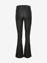 Noisy May Schwarze Damen Lederhose mit ausgestelltem Schnitt Noisy May Sallie
