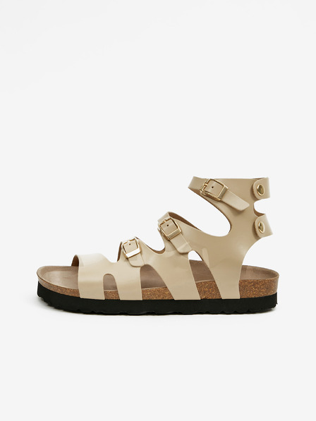 Ojju Beige Damen Knöchelsandalen OJJU