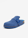 Ojju Blaue Damenpantoffeln aus Wildleder OJJU