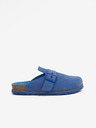 Ojju Blaue Damenpantoffeln aus Wildleder OJJU